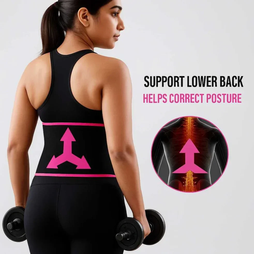 Tummy Fat Burner Adjustable Belt For Men & Woman - Image 7
