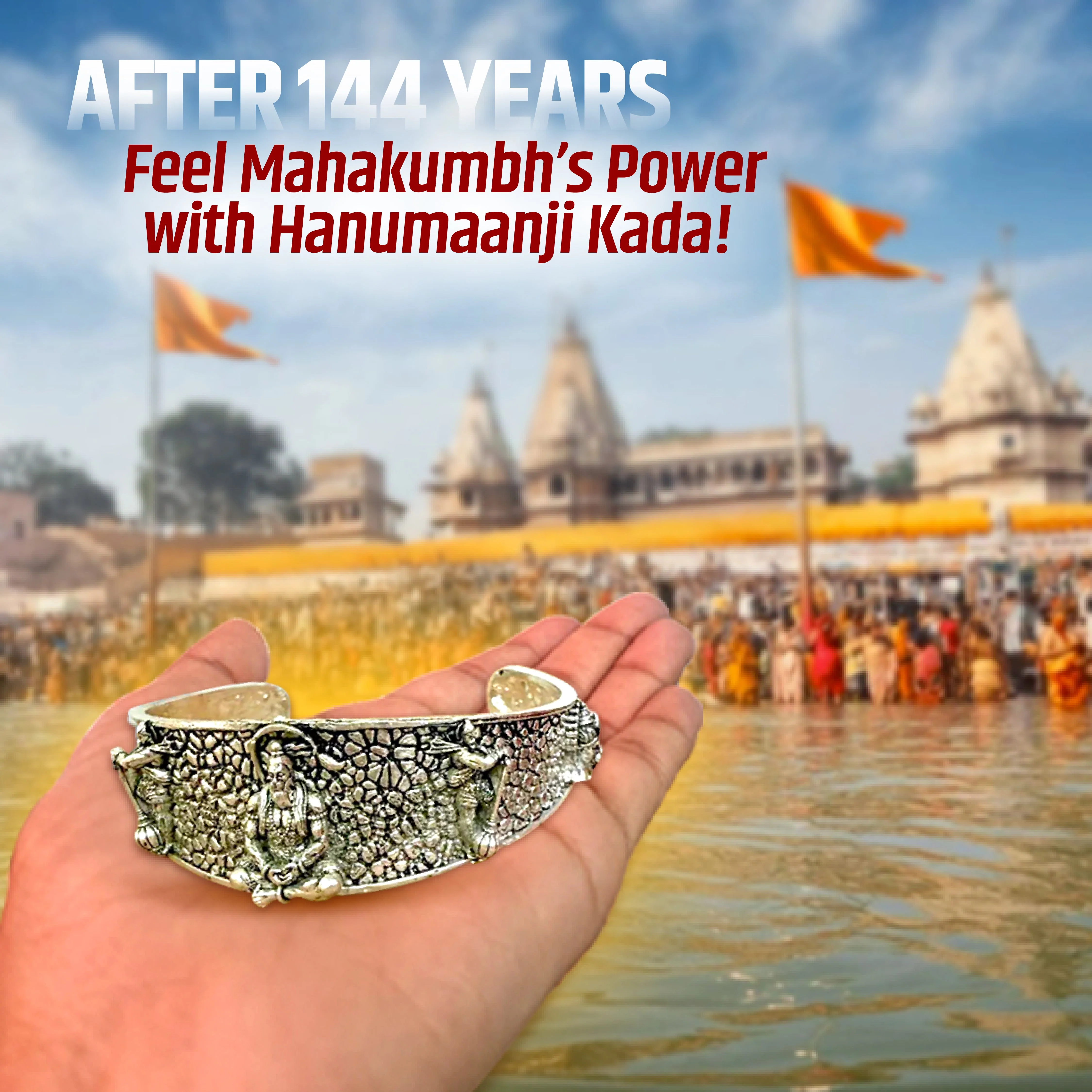 Bajrang Kada™ - Hanumanji Shakti Kada 🙏💪 (Mahakumbh Special 🔥🔥) - Image 3