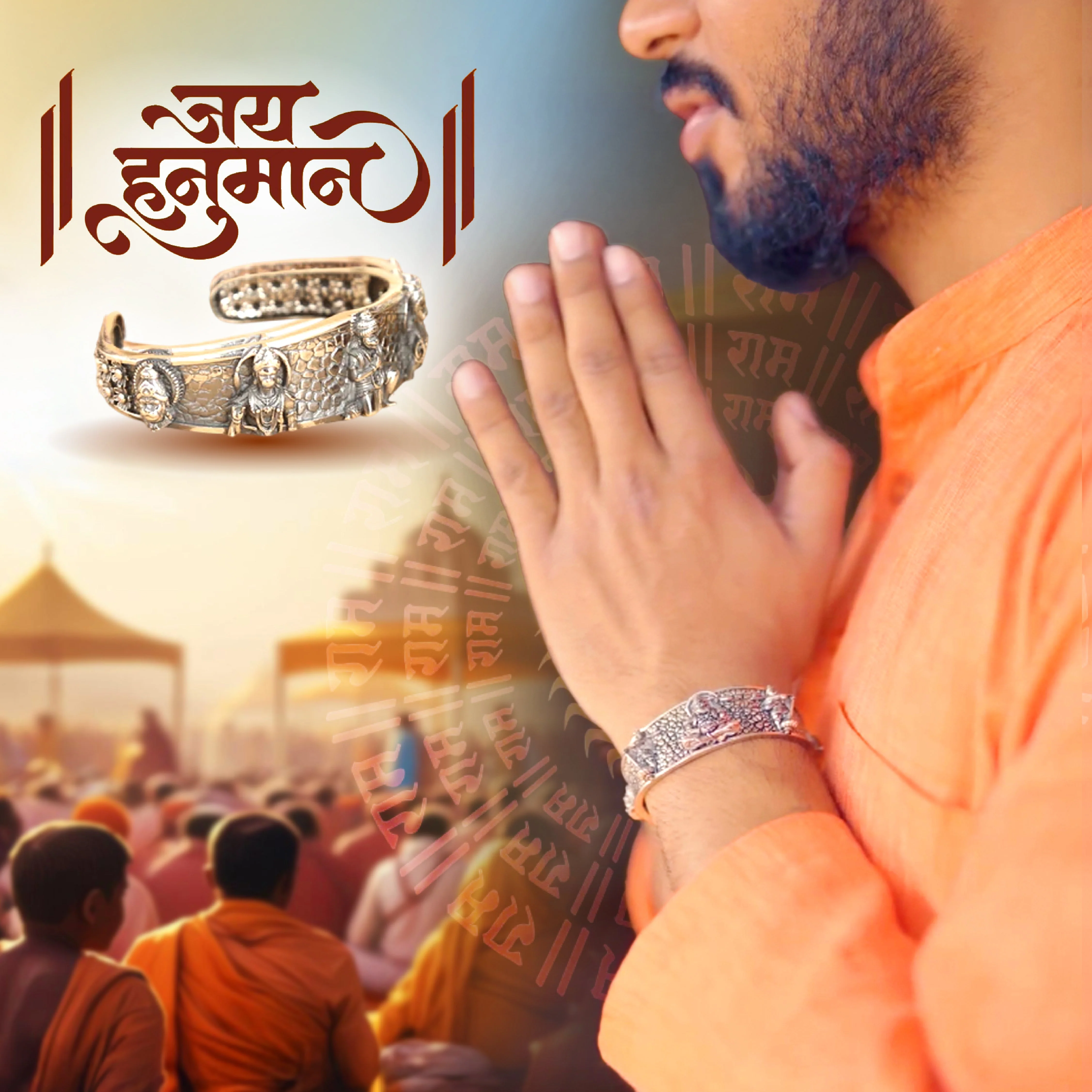 Bajrang Kada™ - Hanumanji Shakti Kada 🙏💪 (Mahakumbh Special 🔥🔥) - Image 4
